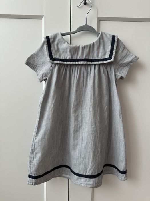 Zestaw h&m w rozm. 104: sukienka, sweterek i kapelusz