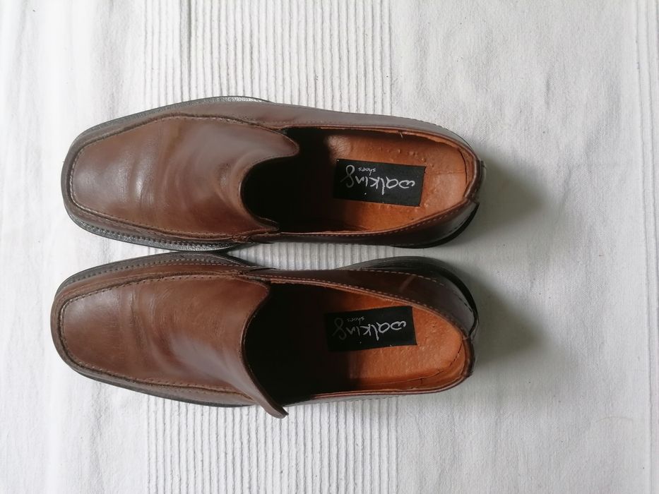 Sapatos homem 40 em pele