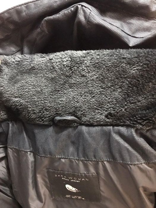 Зимняя куртка пуховик ZARA