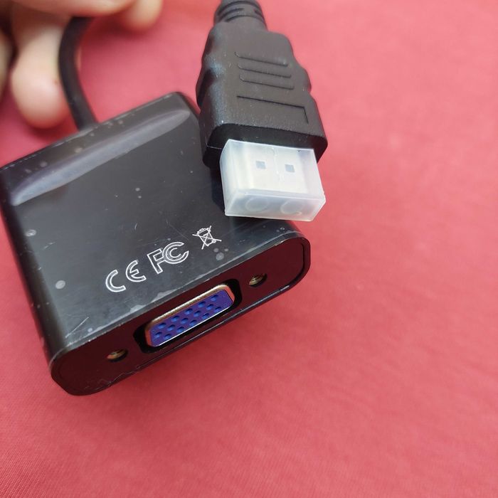 HDMI на VGA переходник для монитора