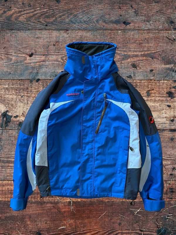 Świetna kurtka trekkingowa vintage Mammut wiatrówka M drytech outdoor