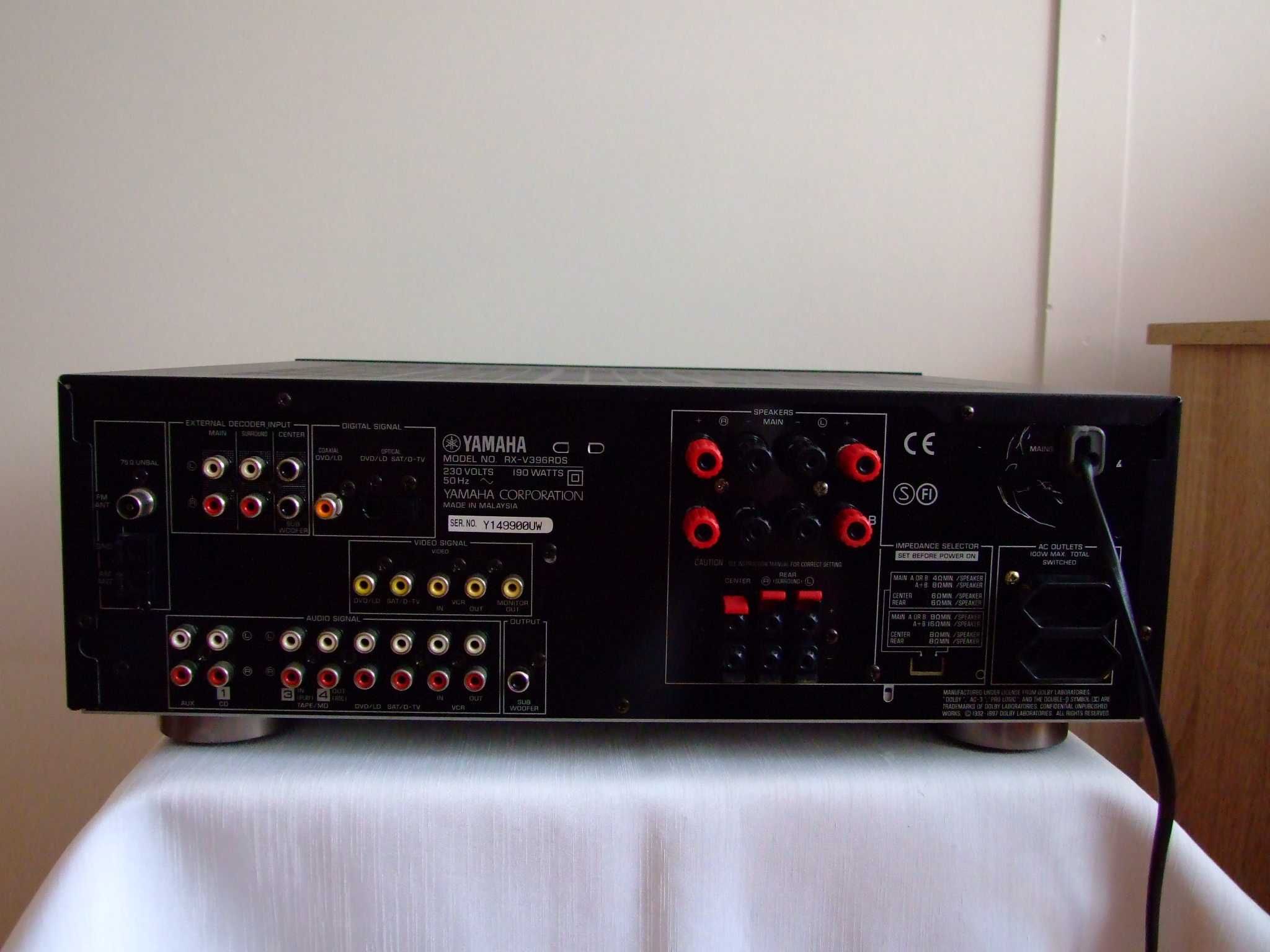 Yamaha RX-V396RDS