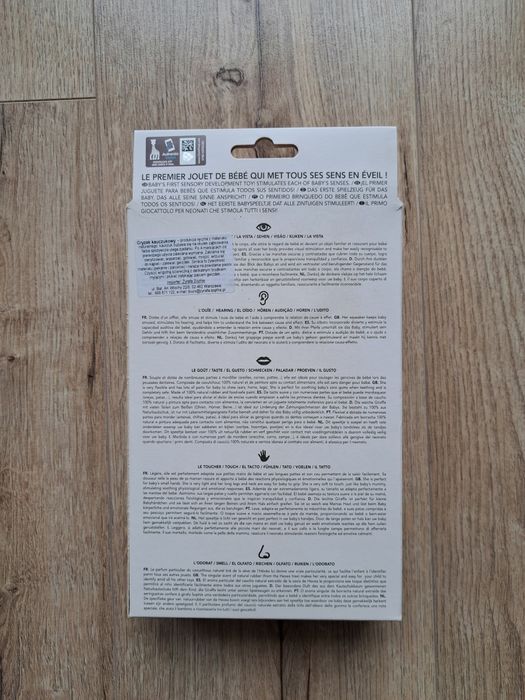 Nowy! Gryzak Żyrafa Sophie zestaw z brelokiem