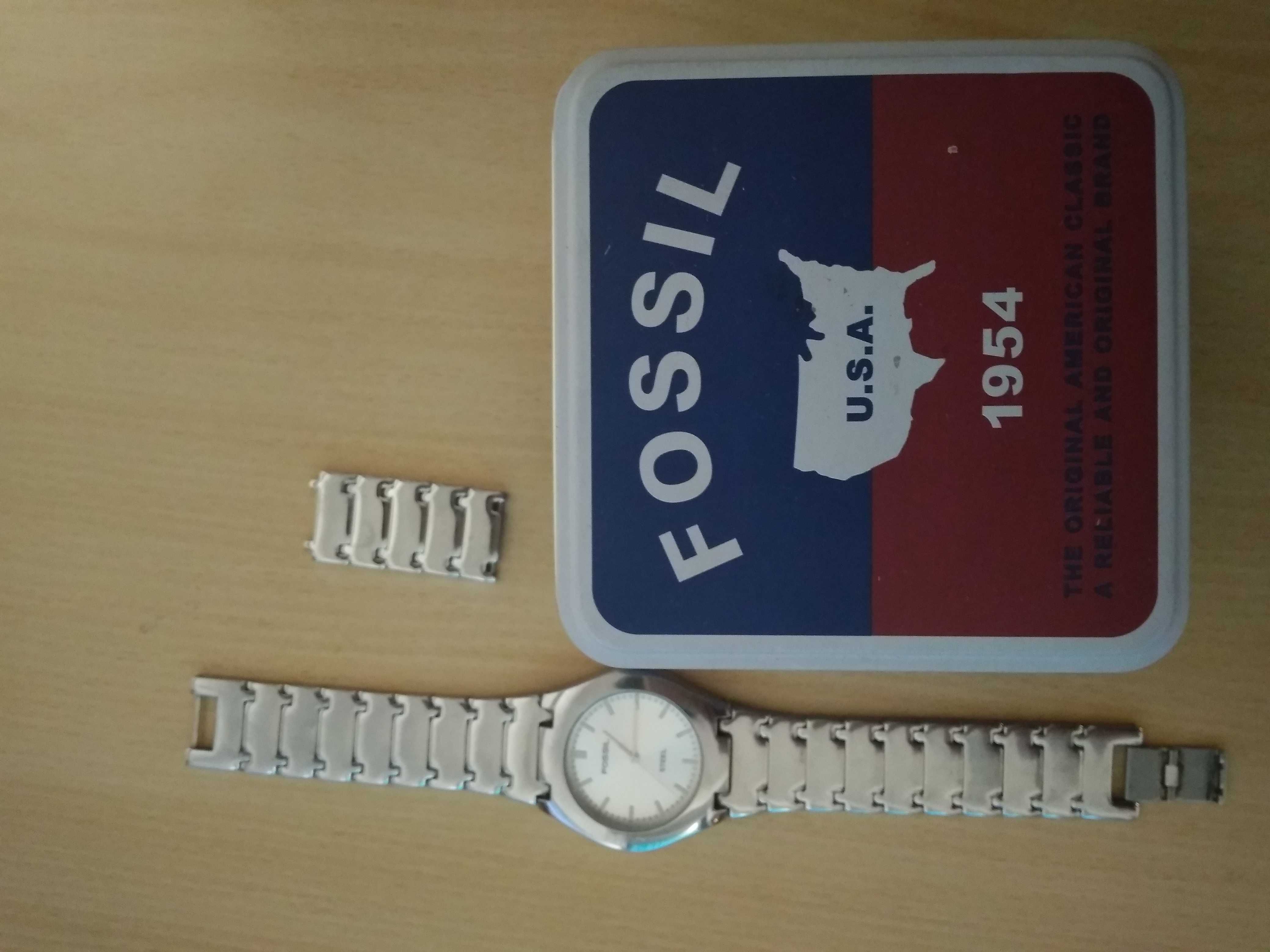Zegarek Fossil Steel FS-2504 w oryginalnym pudełku