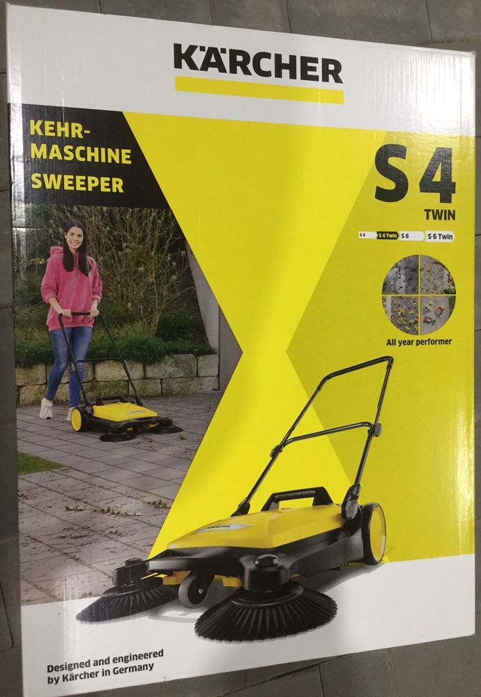 Ручная подметальная машина Karcher S 4 Twin кершер нові