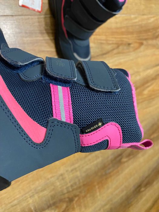 Superfit GoreTex ботинки зимние термо сапожки черевики на девочку р.27