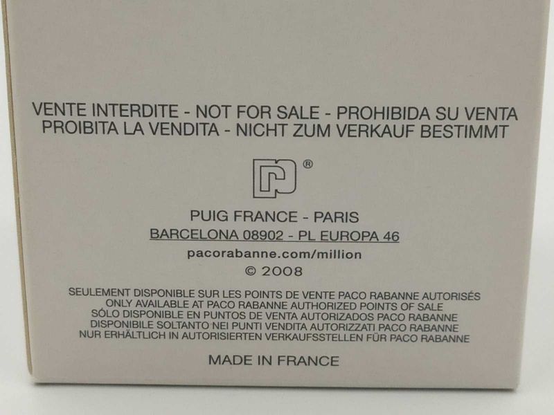 Paco Rabanne 1 Million edt 100 мл Оригинал