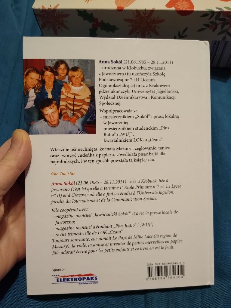 Ania bajki pisze (dla dzieci) Wersja dwujęzyczna polsko-francuska