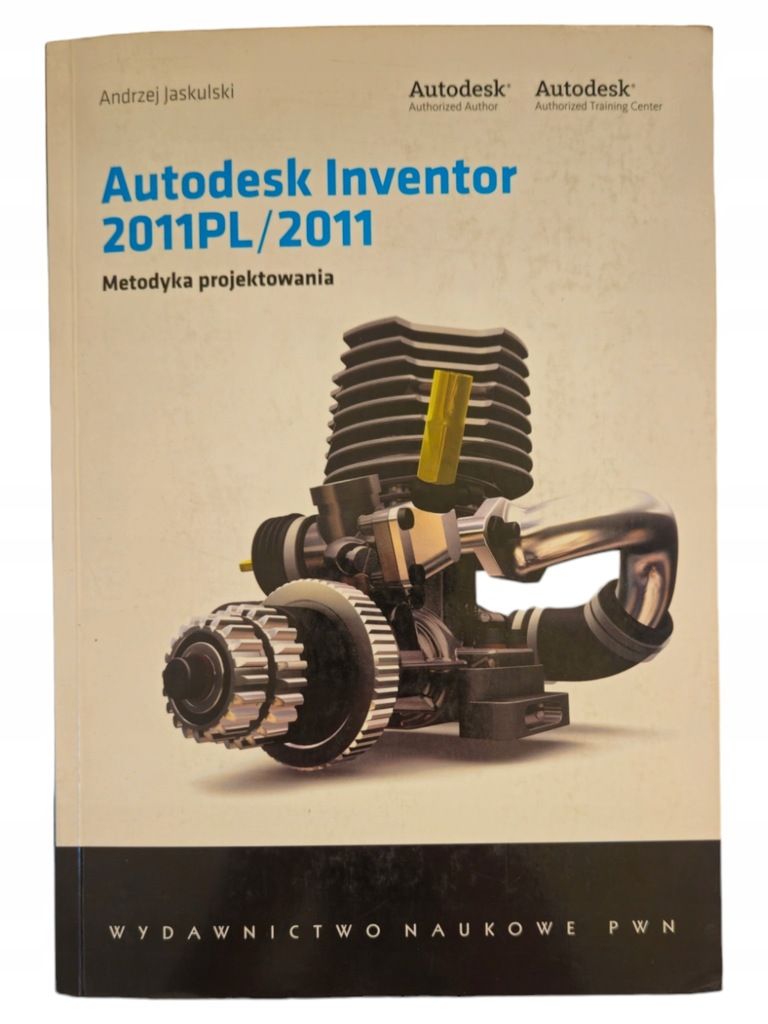 Autodesk Inventor 2011PL/2011 + CD Andrzej Jaskulski