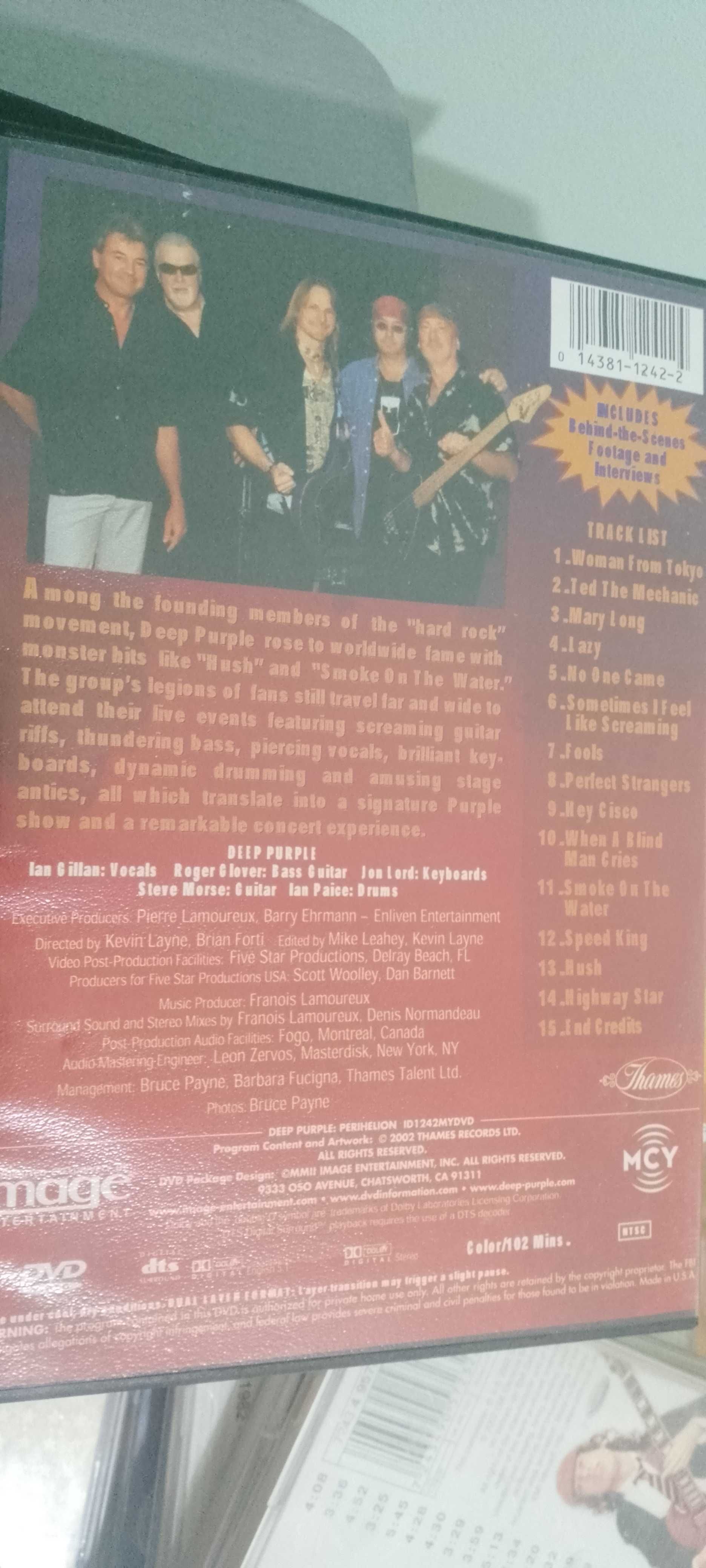 DVD диск Deep Purple Perihelion concert old hits