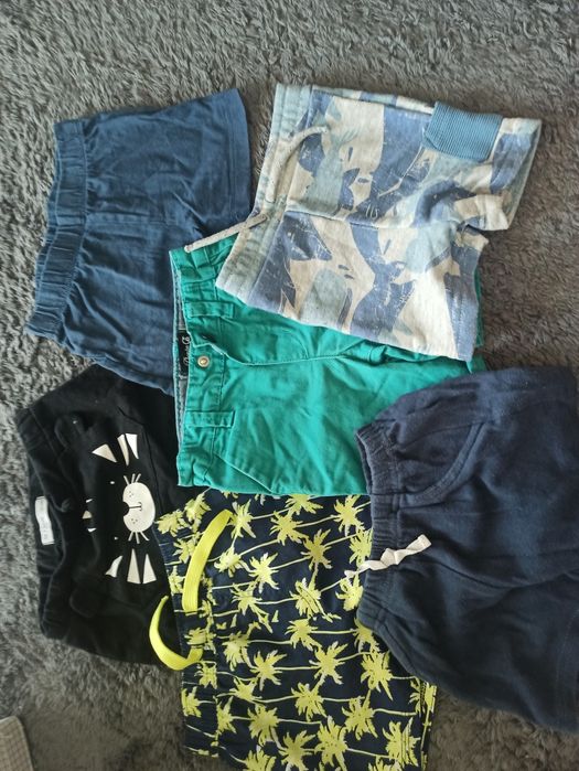 6 par spodenek krótkich 74