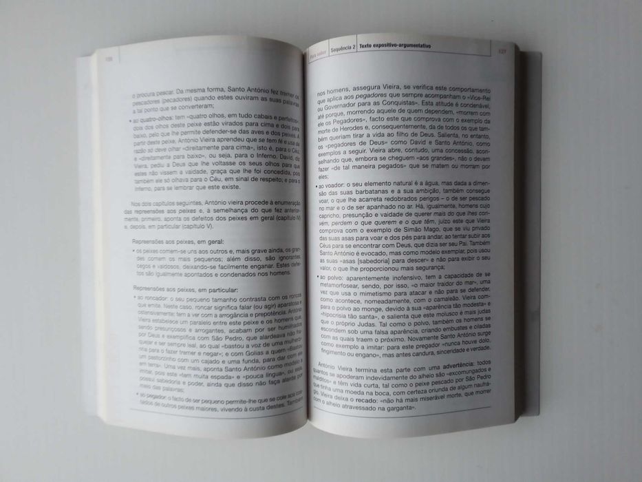 Livro de apoio escolar, Português, de Alice Amaro, 11º ano