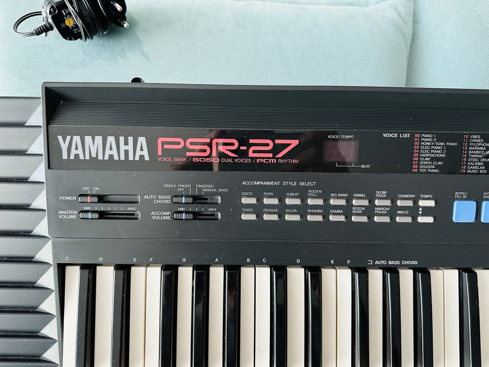 Keyboard Yamaha PSR-27 stan bdb 1989r