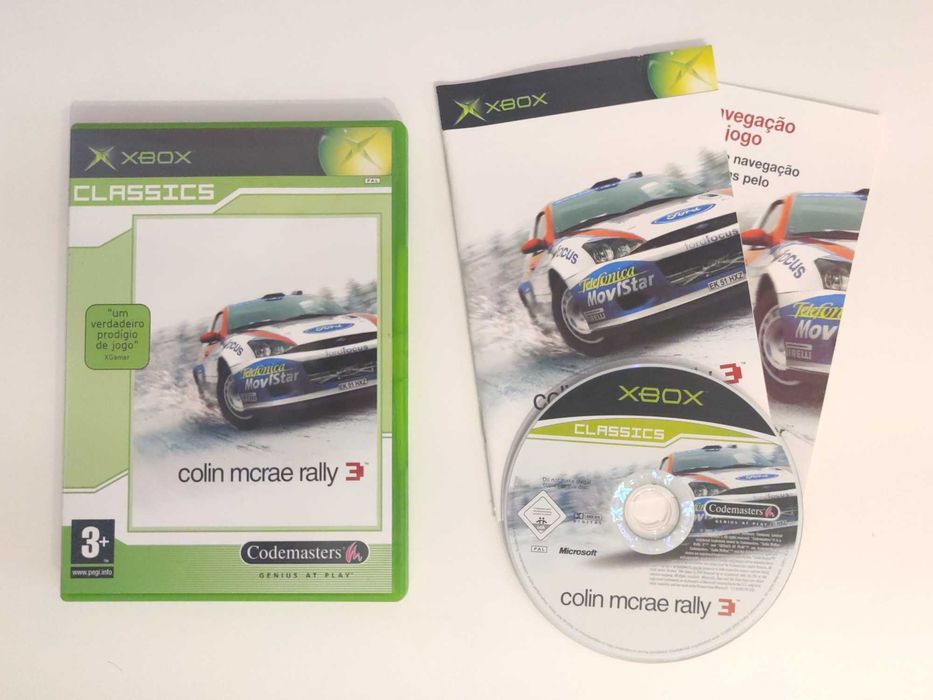 Colin McRae Rally 3 | Xbox | PAL | PORTES GRÁTIS | Desconto Disponível