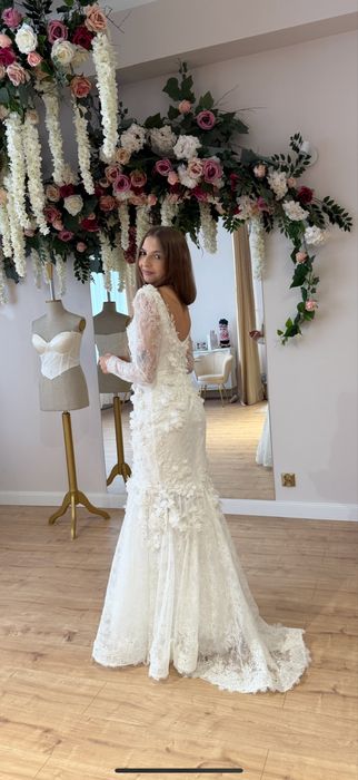 Suknia ślubna rybka