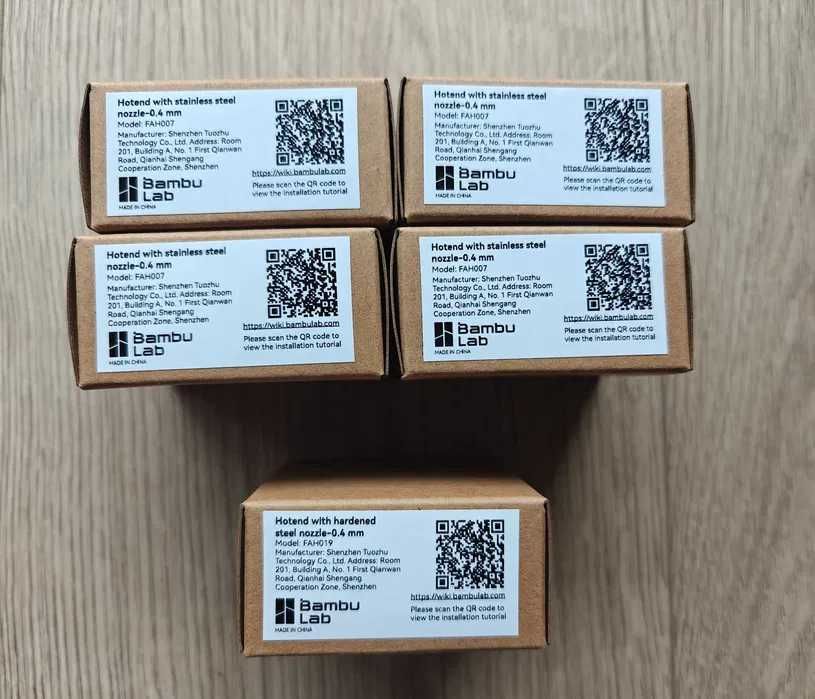 Hotend Bambu A1 mini oryginał hot end ekstruder
