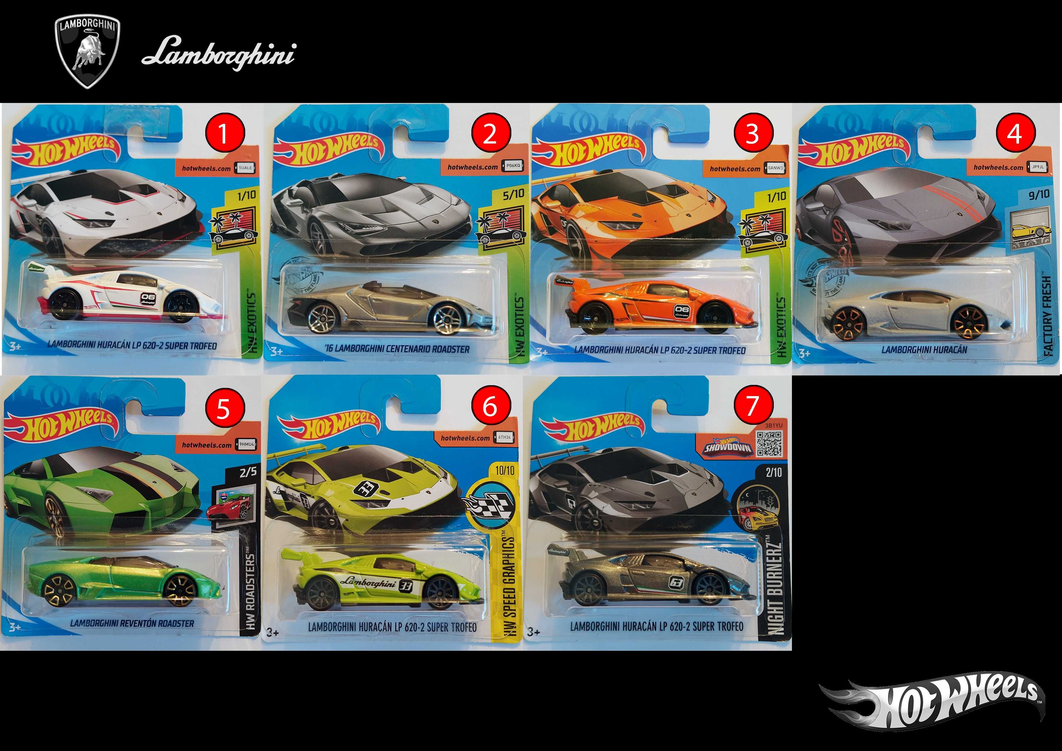 Hotwheels modelos  (2016 | 2023)