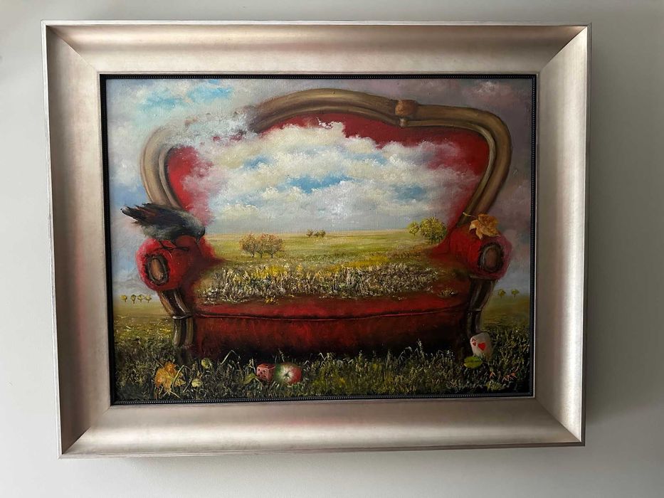 obraz Barbara Stępniewska Patzer, Podwójny Pejzaż