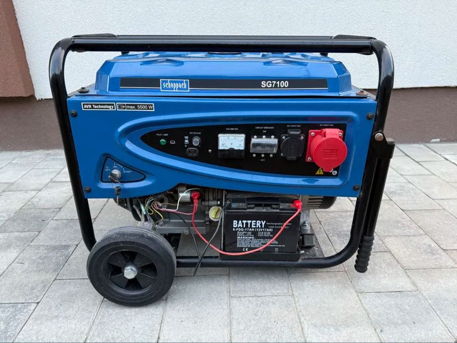 Генератор Scheppach SG7100x Germany