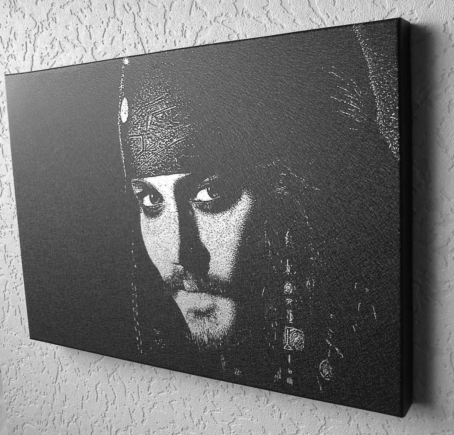 Piraci z Karaibów Obraz grawerowany na blasze Johnny Depp Jack Sparrow