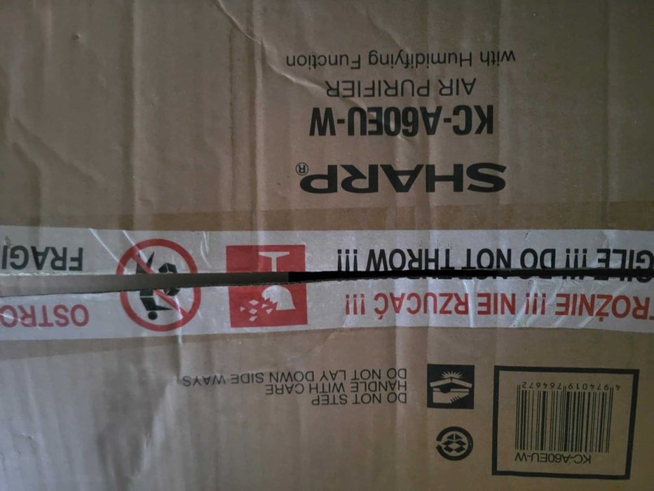 Sharp KC-A40EUW Oczyszczacz,  Nawilżacz,  Jonizator - mocny i cichy