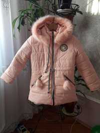 зимова курточка для дівчинки