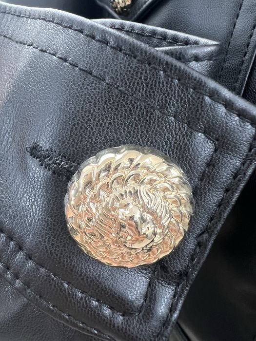 Komplet eko skora kurtka i spodnie