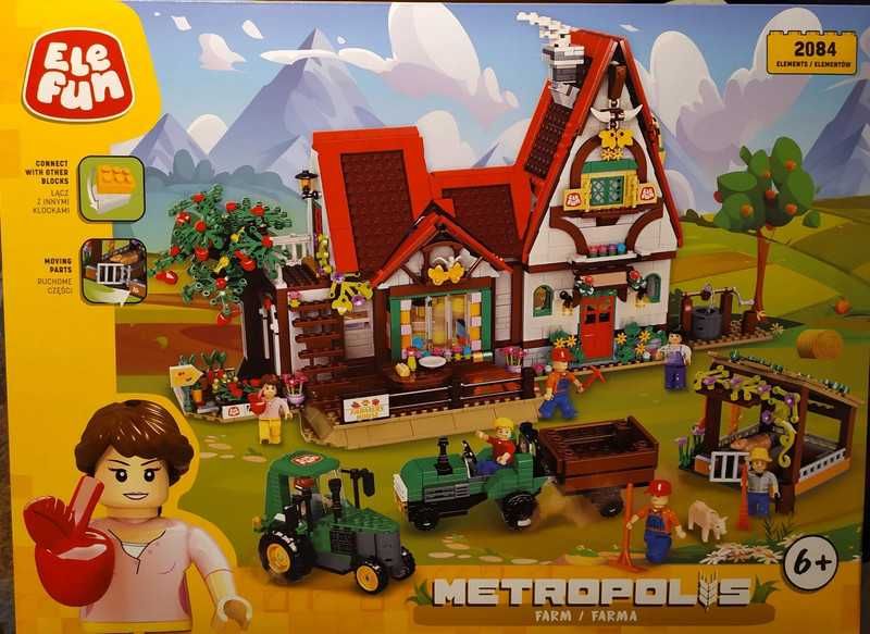 Klocki - Nowe - Metropolis - Farma - EleFun