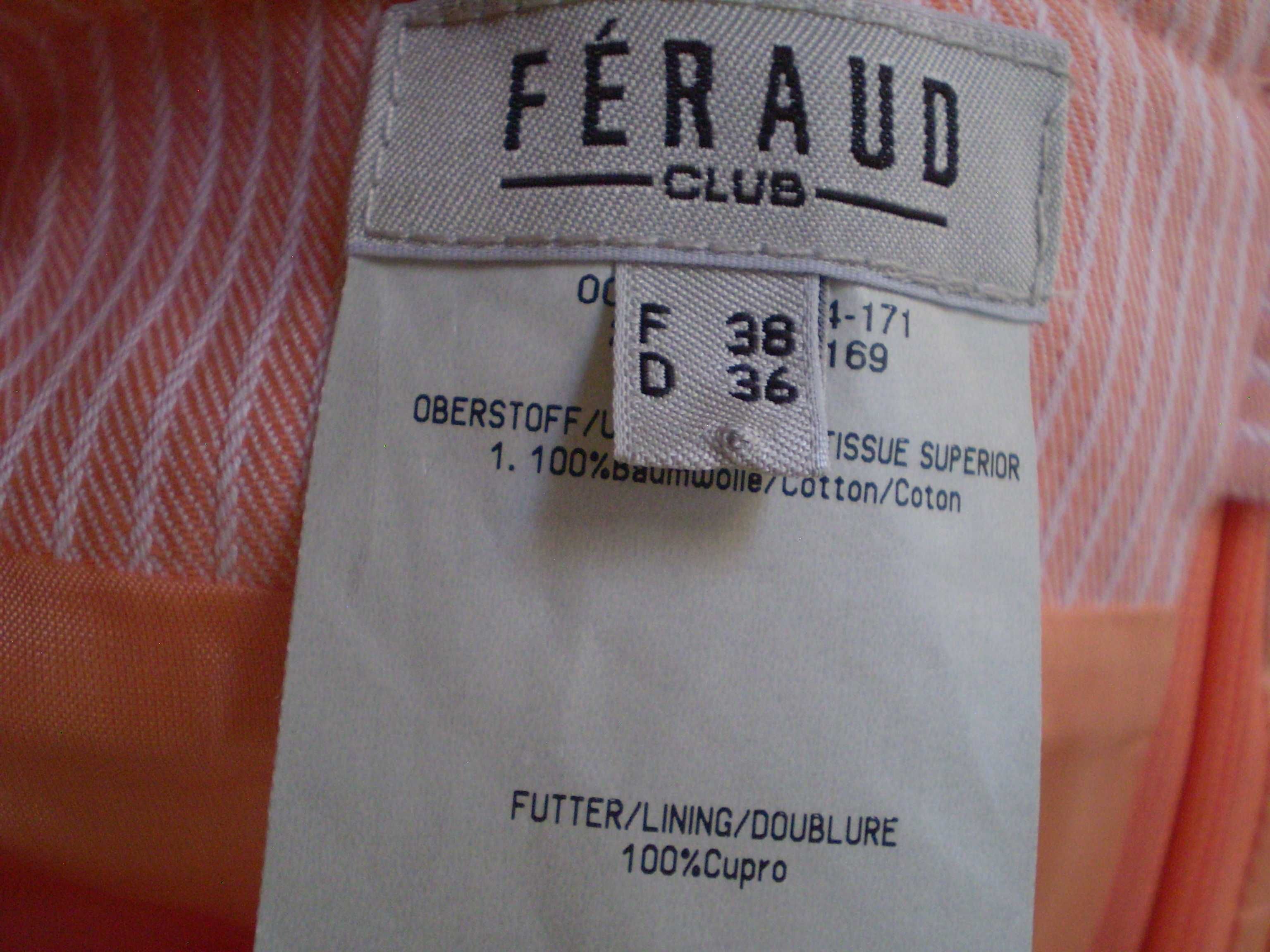 Жіночий костюм жакет спідниця Feraud Club UK10, 46р. M, бавовна