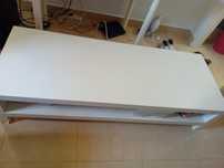 Movel branco para televisao e afins