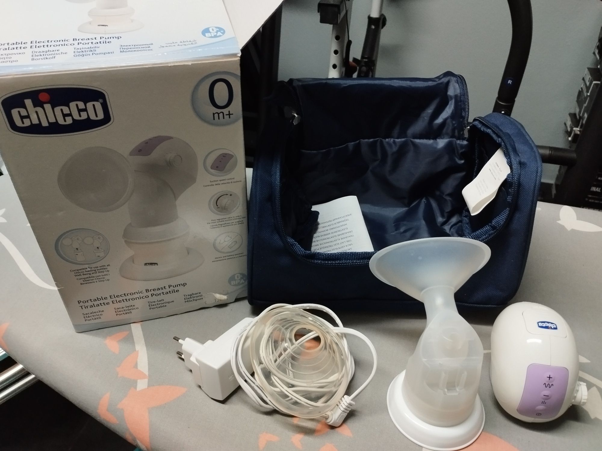 Bomba de leite da Chicco