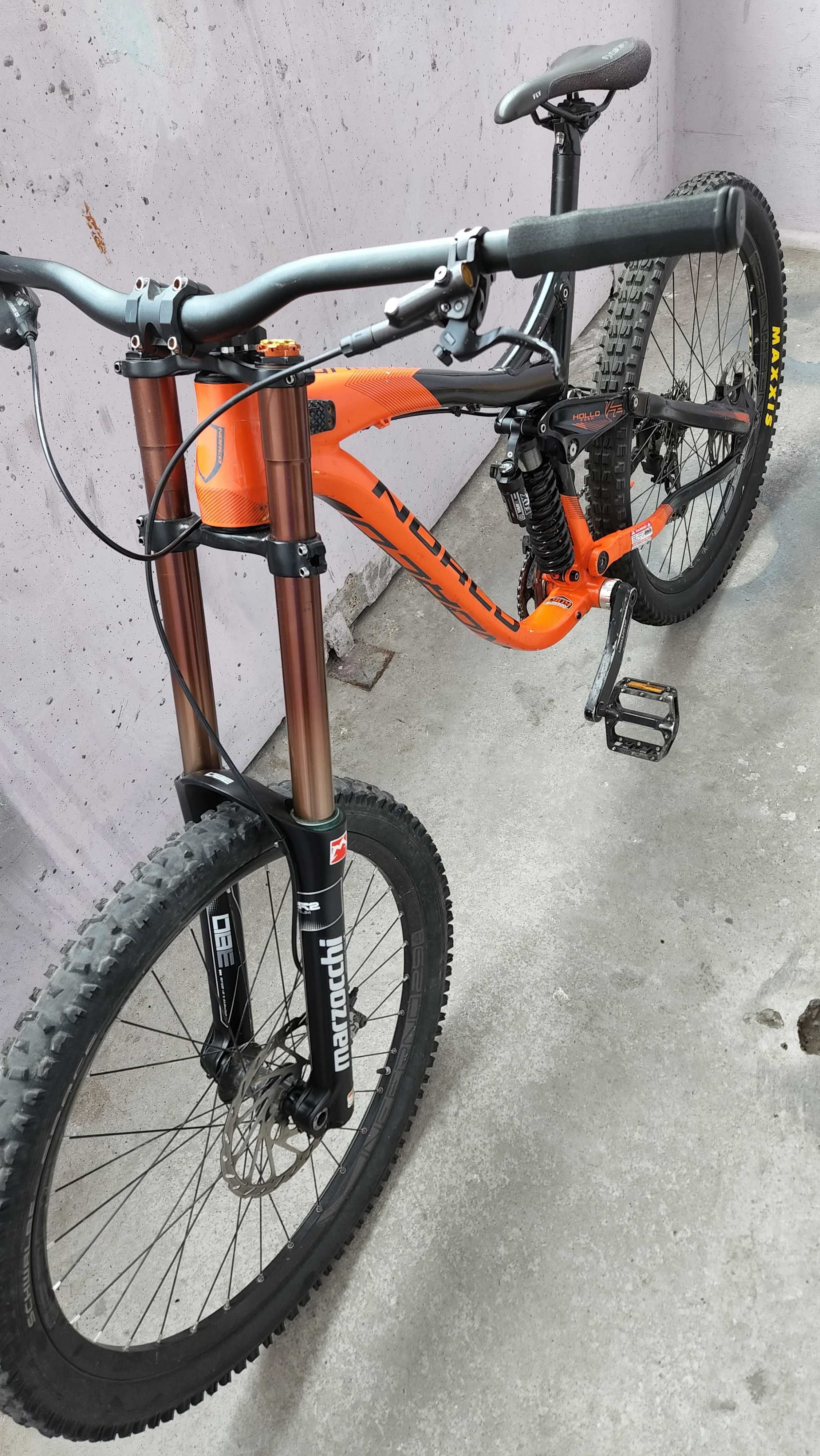 Велосипед Norco Aurum 6.3, Marzocchi 360 R2C2 Titanium, Saint