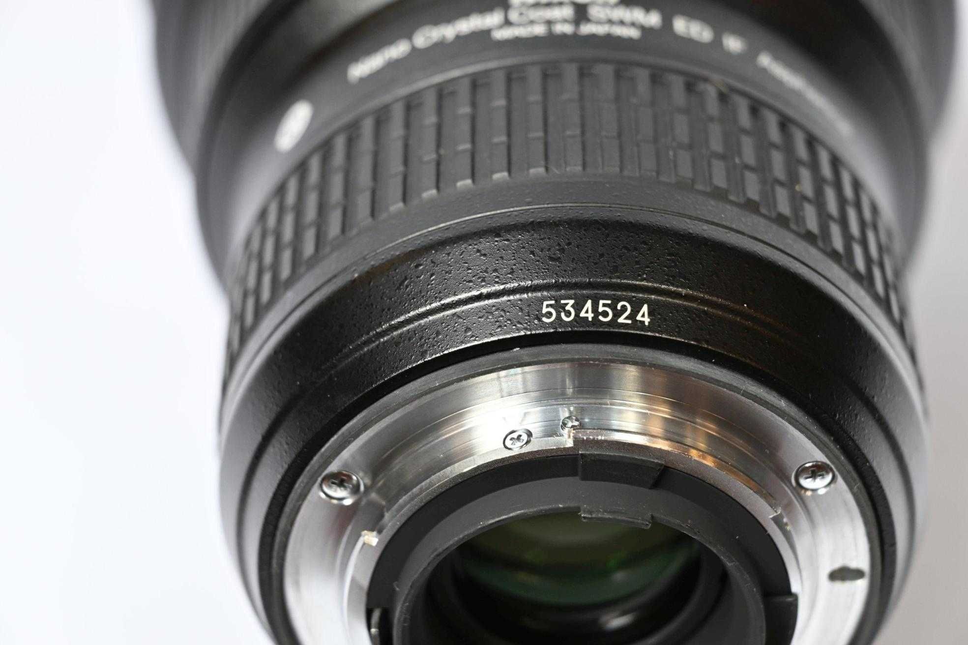 Obiektyw Nikon Nikkor 14-24 mm f2.8G ED AF-S (wystawiam fakturę).