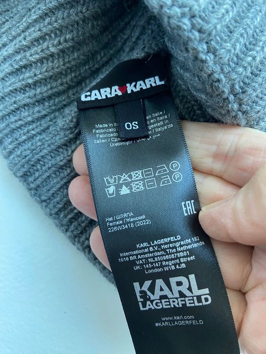 Nowa czapka Karl Lagerfeld