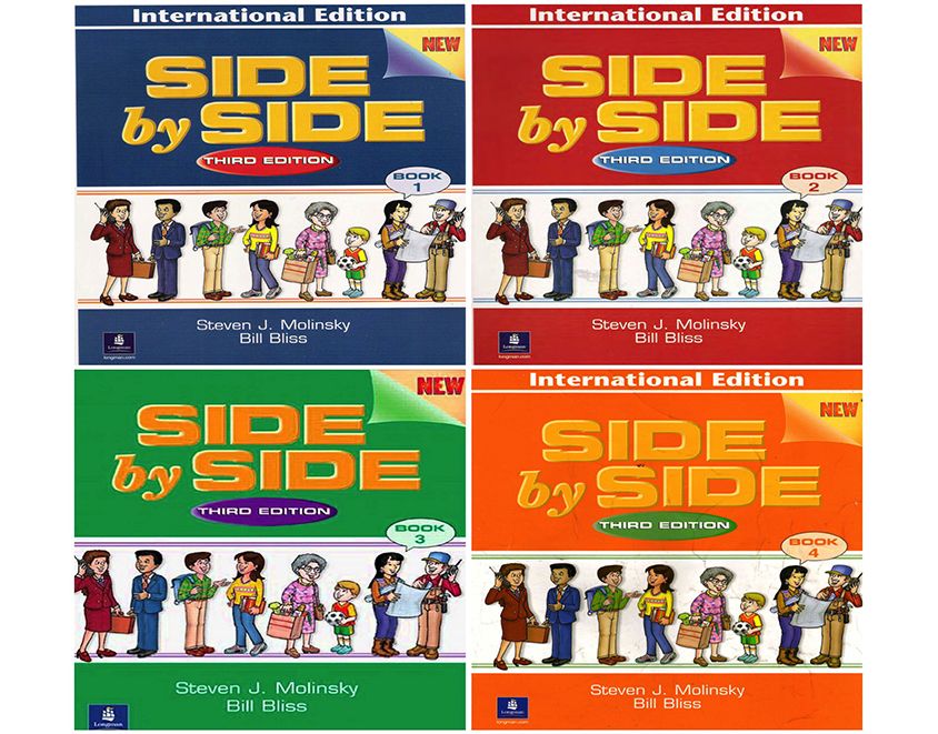 Side by Side (3rd Edition). Уровни 1-4. Student's Book + Workbook +CD