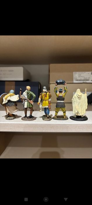 Олов'яні фігурки фірми Del Prado Середньовіччя