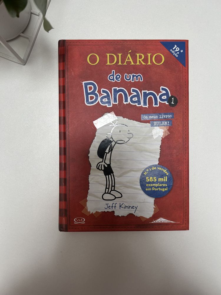 Livro “O Diário de um Banana 1” de Jeff Kinney