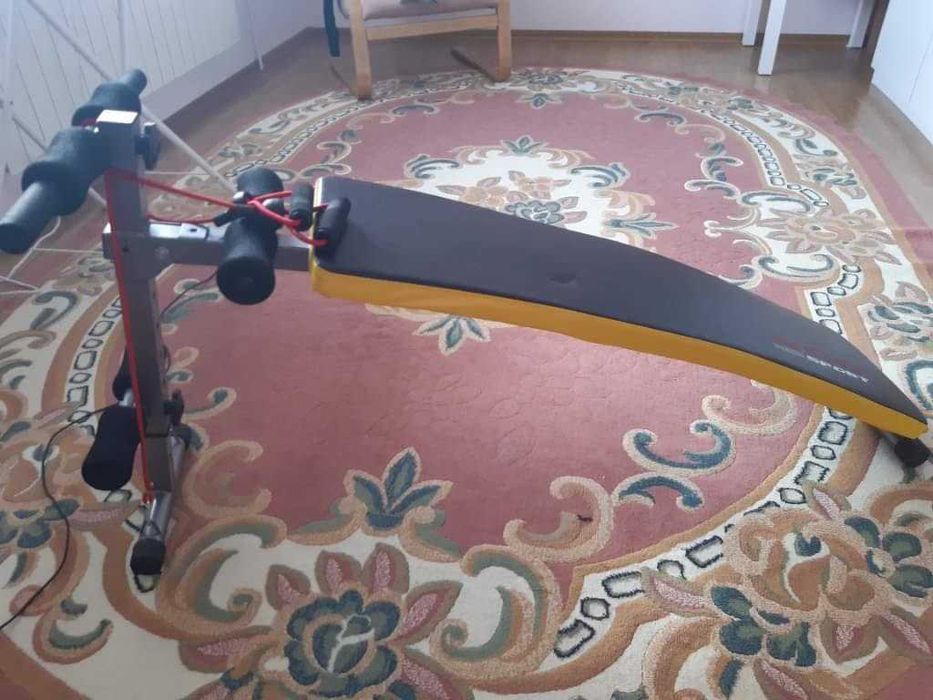Ławeczka sportowa skośna + ekspandery