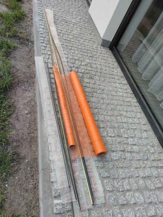 Listwy apu grafit, elewacja