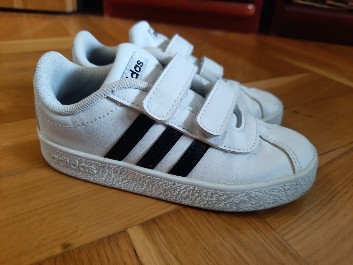 Buty sportowe trampki na rzepy adidas