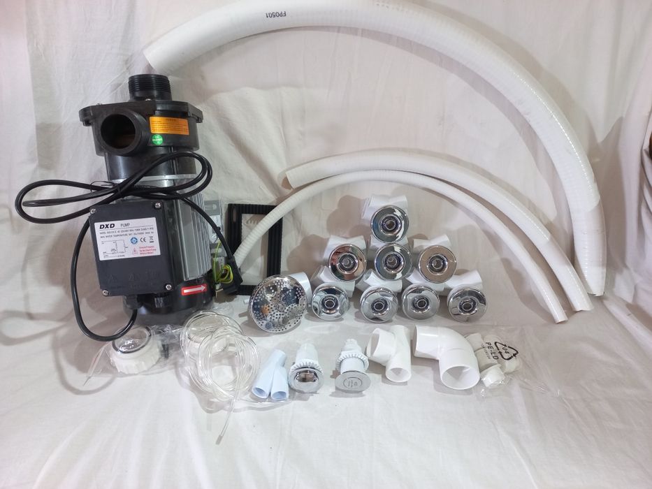 Zestaw hydromasażu do balii ogrodowej.Cena brutto. Faktura VAT