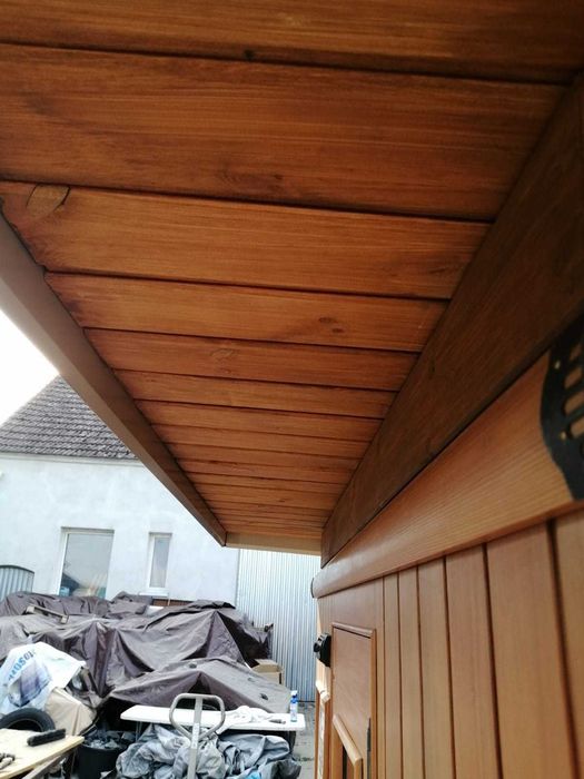 Sauna FIŃSKA infrared zewnętrzna ogrodowa na dwór z dachem 2w1 230v