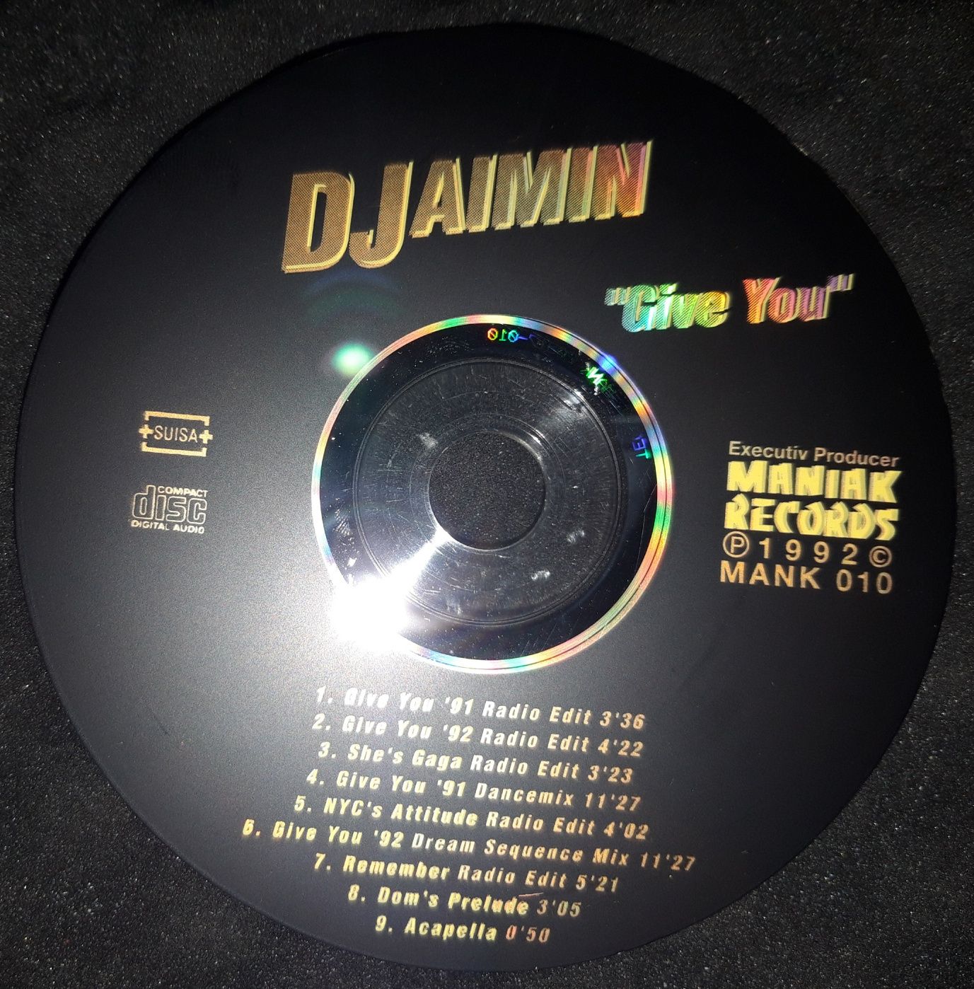 Djaimin – Give You (CD, 1992)