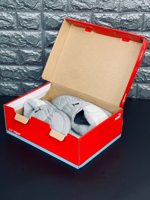 Сноубутсы Puma, дутики Пума, Тапочки для улицы, двор, не промокают