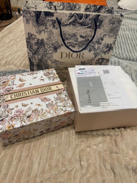 Dior пакет и коробка