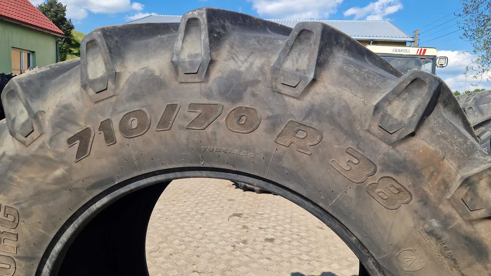 710/70r38 710/70-38 Trelleborg bieżnik 80% (5cm)