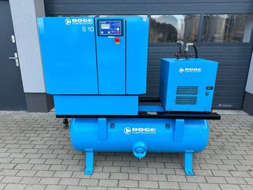 Kompresor śrubowy BOGE 7.5kw 1.06m3/min 10 bar. KAESER ATLAS