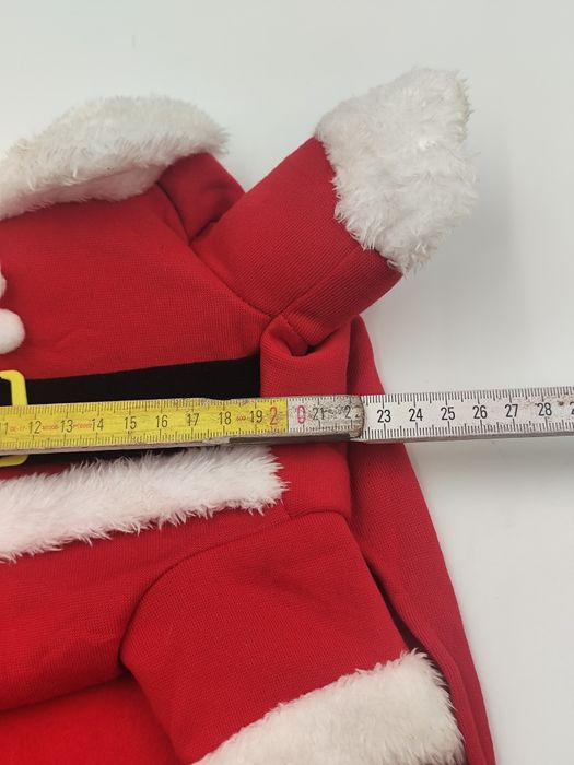 Strój świąteczny Mikołaj dla psa/kota  czapeczka