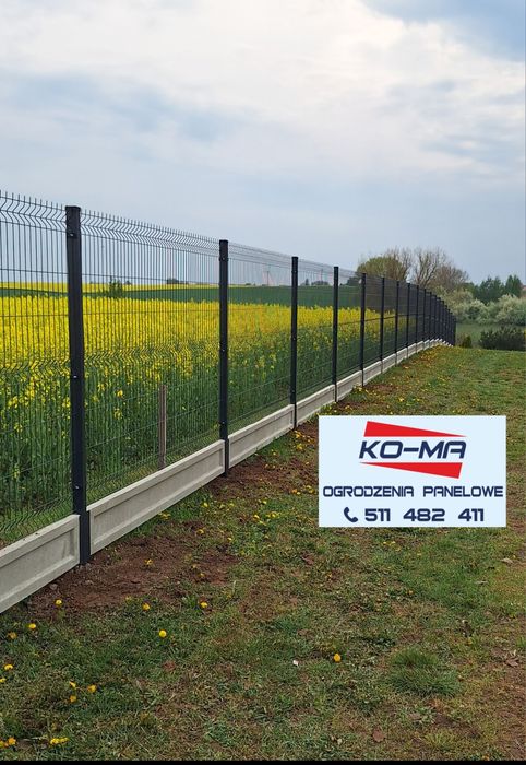 Ogrodzenia panelowe * MONTAŻ *  transport HDS