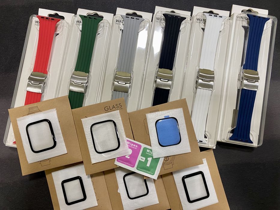 Kit Película Bracelete - Apple Watch 1/2/3/4/5/6/SE/7/8/9/Ultra